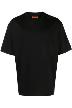 Missoni T-shirt med zigzag-kant