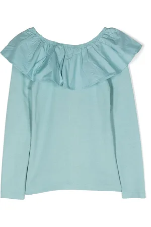 Molo Renate T-shirt med flæset kant