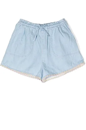 ZIMMERMANN Halcyon denimskjorte med mærkedetalje