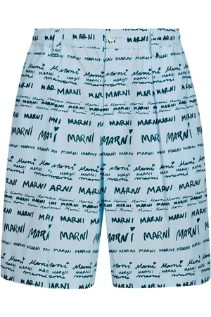 Marni Mega shorts i poplin
