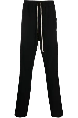 Rick Owens Joggingbukser i uld med lige ben