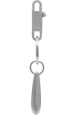 Rick Owens Teardrop nøglering i messing med indgraveret logo