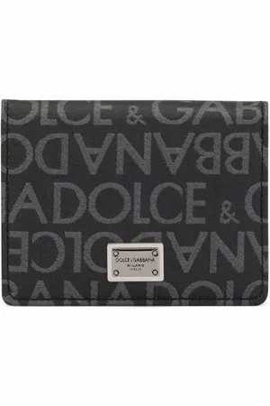 Dolce & Gabbana Foldet kortholder med monogram-jacquard