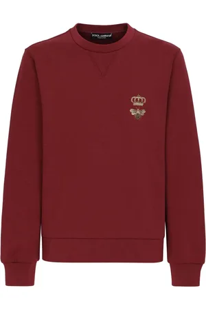 Dolce & Gabbana Sweatshirt med bi-broderi