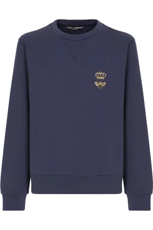 Dolce & Gabbana Sweatshirt med bi-broderi