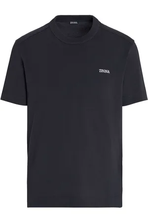 Ermenegildo Zegna T-shirt med broderet logo