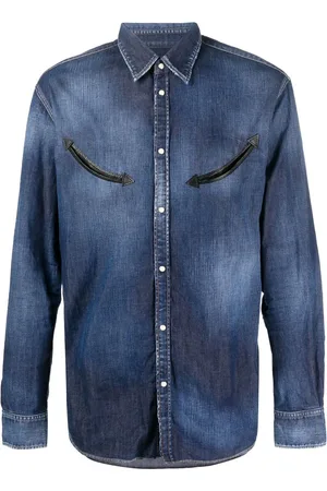 Dsquared2 Langærmet denimskjorte