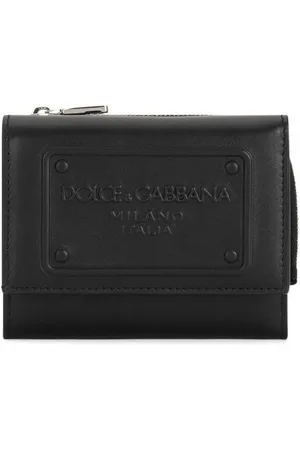 Dolce & Gabbana Læderpung med præget logo