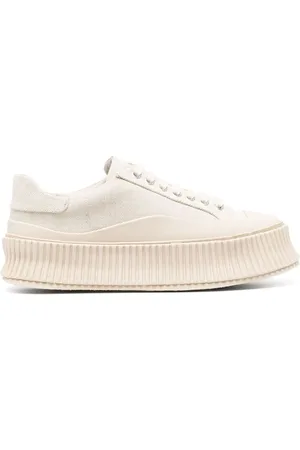 Jil Sander Low-top sneakers i læder