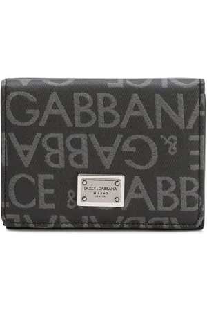 Dolce & Gabbana Pung i jacquard med logoplade