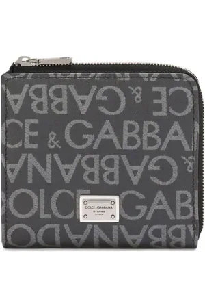 Dolce & Gabbana Pung i jacquard med logoplade