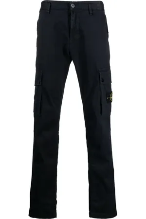 Stone Island Cargo-bukser med kompasmotiv