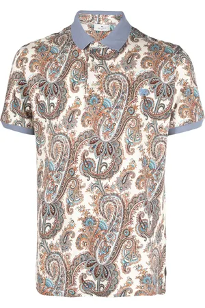 Etro Polo med paisleytryk