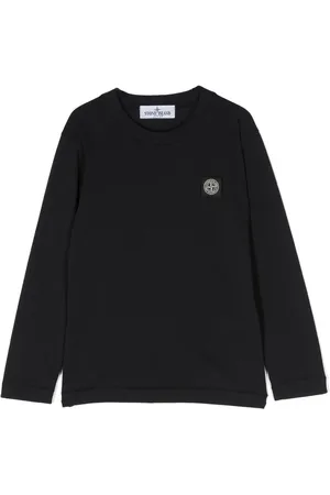 Stone Island T-shirt med kompasmærke