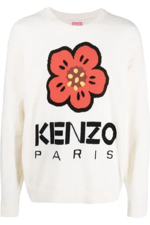 Kenzo Intarsiastrikket Boke Flower trøje