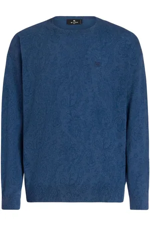 Etro Uldtrøje med broderet logo