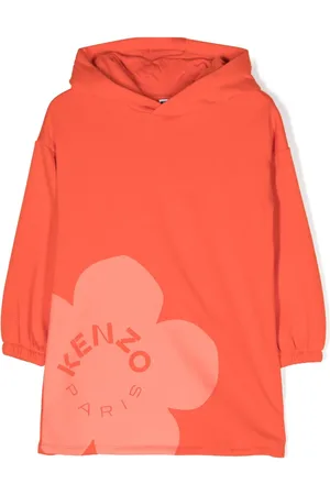 Kenzo Kjole med hætte og logotryk