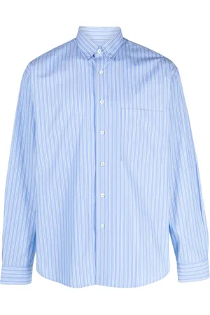 Lanvin Langærmet stribet skjorte