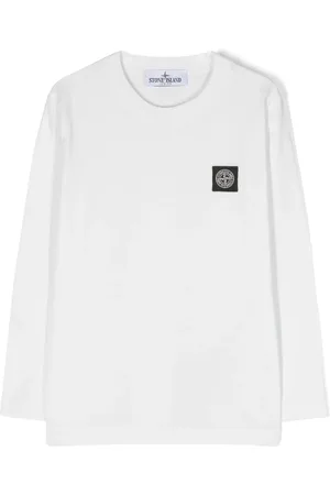 Stone Island T-shirt med kompasmærke