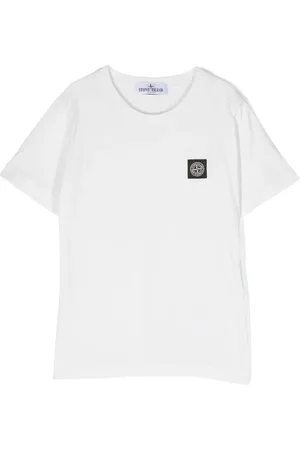 Stone Island T-shirt med kompasmotiv