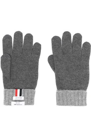 Thom Browne Handsker i uld med RWB-striber