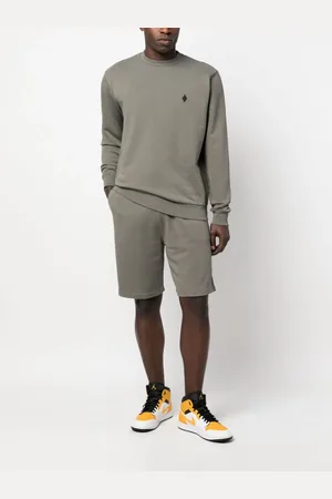 MARCELO BURLON Cross Basket shorts i jersey