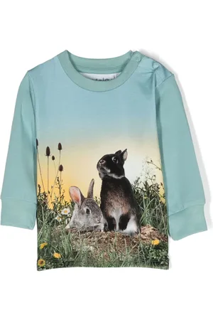 Molo Sweatshirt med fototryk