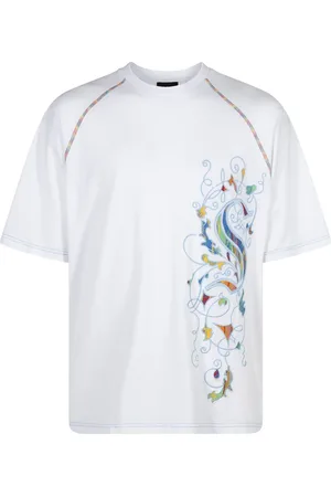 Supreme X Coogi T-shirt med broderet motiv
