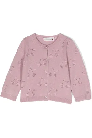 BONPOINT Cardigan med kirsebær-motiv