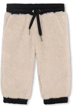 Givenchy Joggingbukser i fleece med broderet logo