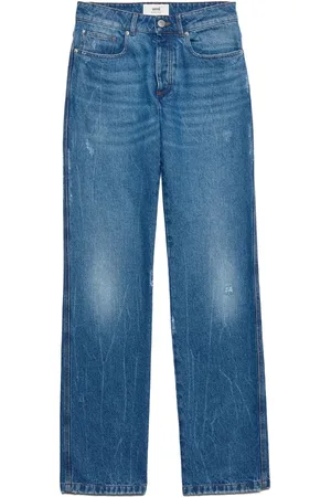 Ami Jeans med lige ben og lav talje