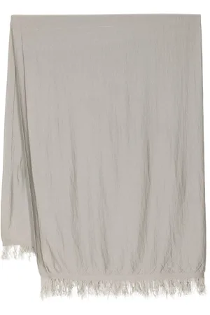 Rick Owens Tørklæde med frynser