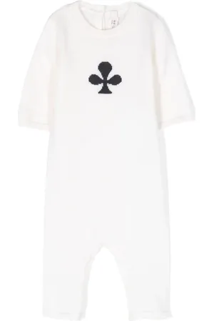 BONPOINT Strikket hue med intarsia-motiv
