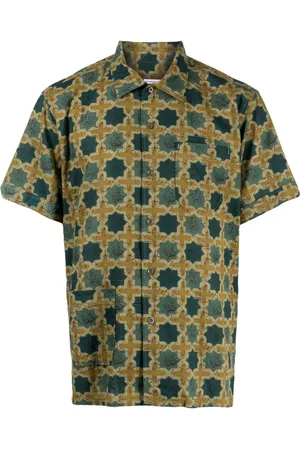 ENGINEERED GARMENTS Skjorte med zalij-mønster