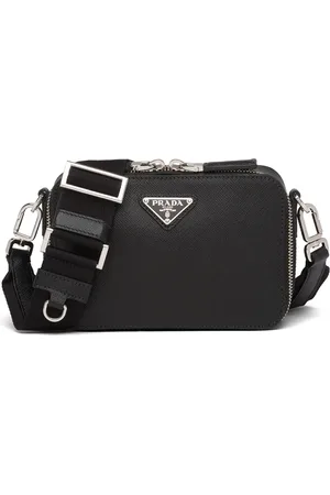 Prada Messenger-taske med logoplade