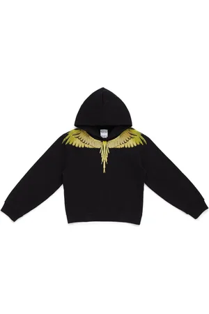 MARCELO BURLON Icon Wings hættetrøje med grafisk tryk