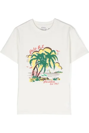 Ralph Lauren T-shirt med grafisk tryk