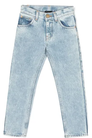 VERSACE Jeans med lige ben og mellemhøj talje
