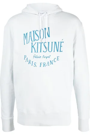 Maison Kitsuné Hættetrøje med logotryk