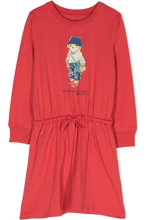Ralph Lauren Kjole med bamsetryk