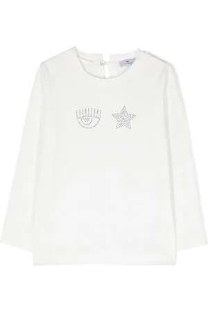 Chiara Ferragni Logo-udsmykket sweatshirt