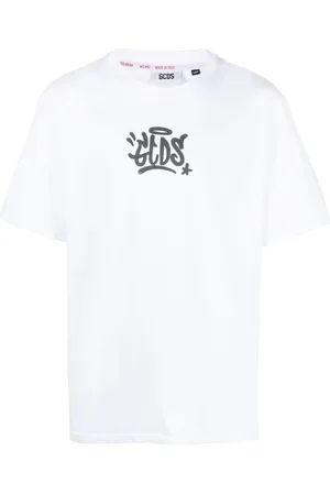 GCDS T-shirt med graffiti-tryk
