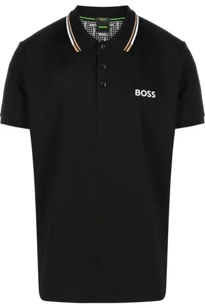 HUGO BOSS Polo med broderet logo
