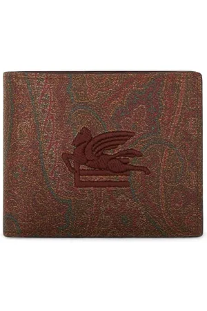 Etro Pung i jacquard med paisley-tryk