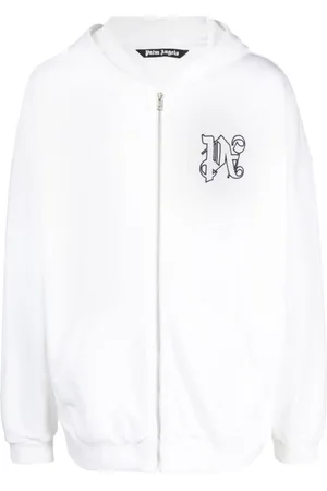 Palm Angels Hættetrøje med monogram-broderi