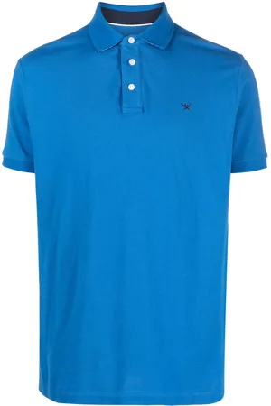 Hackett Piqué-polo med broderet logo