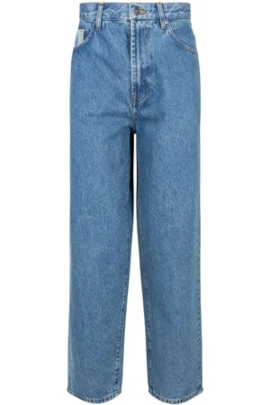Supreme X Coogi Baggy jeans med broderi og løs pasform