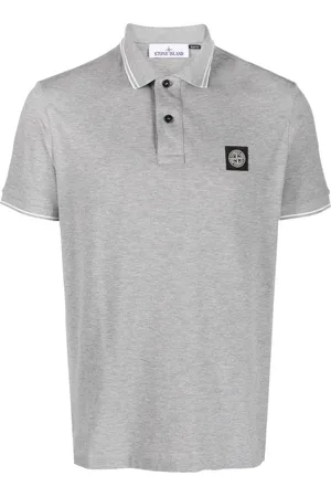 Stone Island Kortærmet polo med Compass-logo