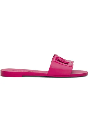 Dolce & Gabbana Bianca mules med DG-logo