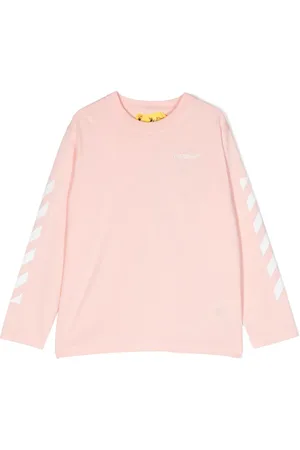 OFF-WHITE Langærmet T-shirt med piletryk